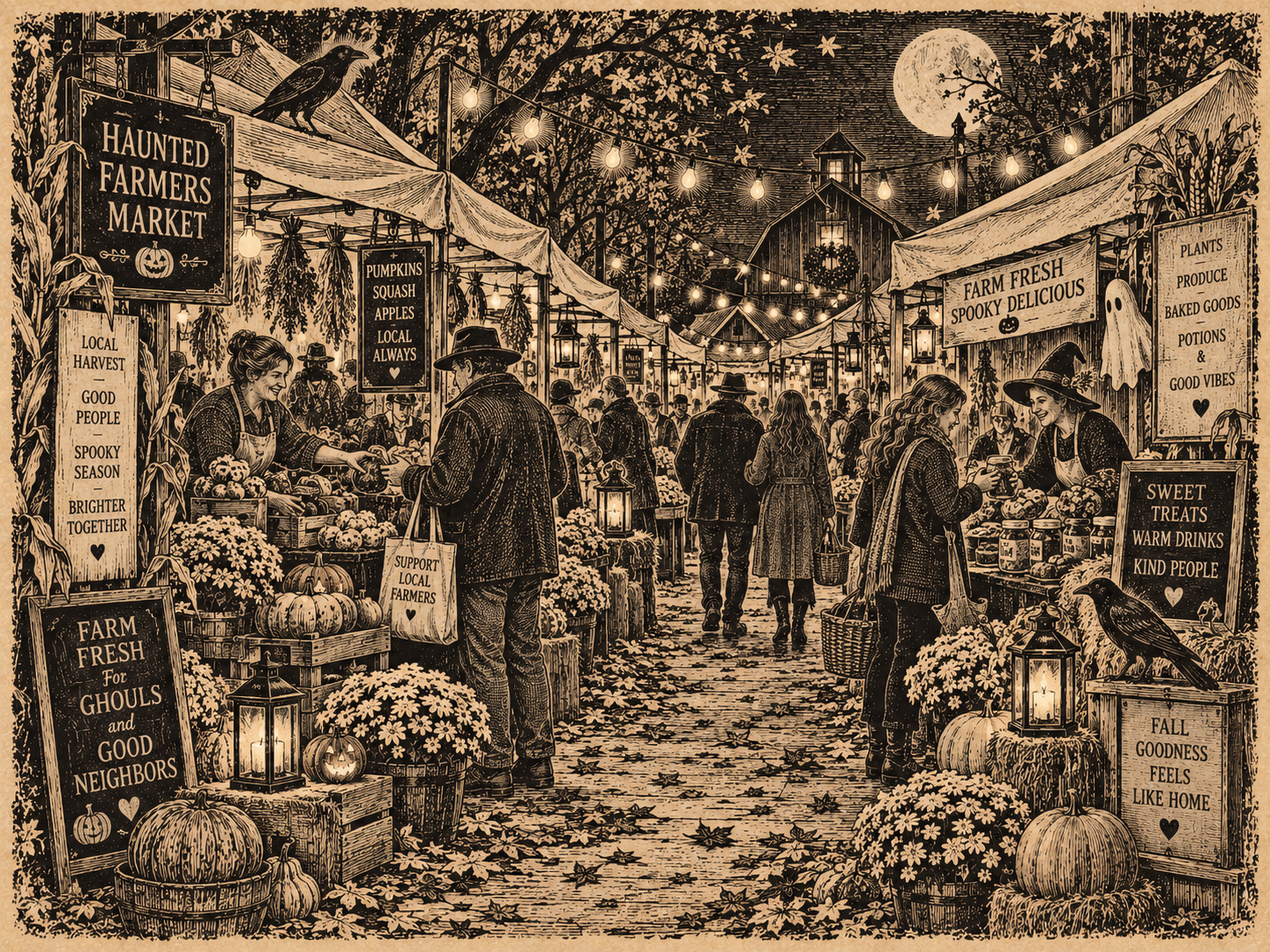Haunted Lewiston Artisan Farmers Market