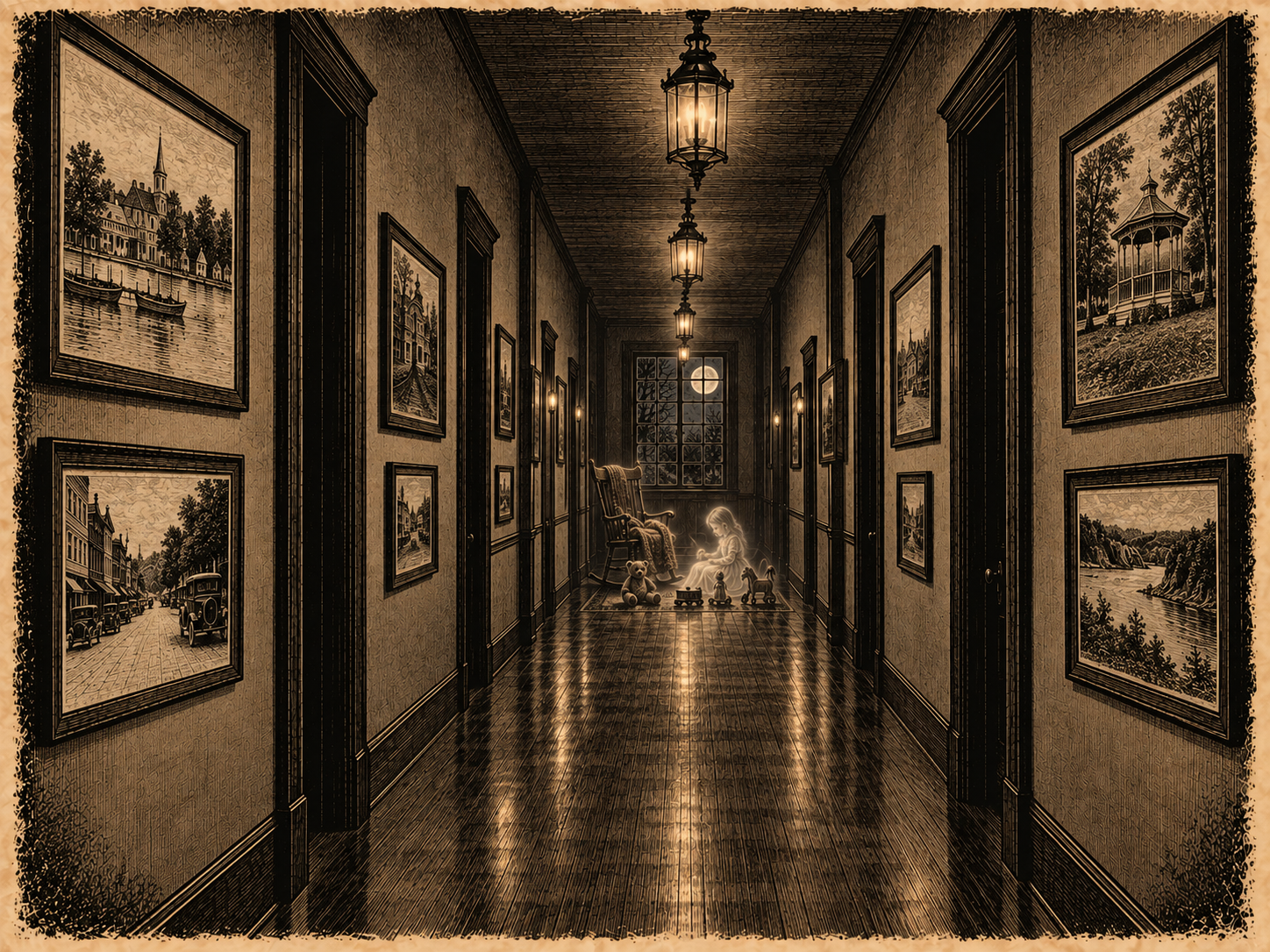 Hall Lewiston After Dark